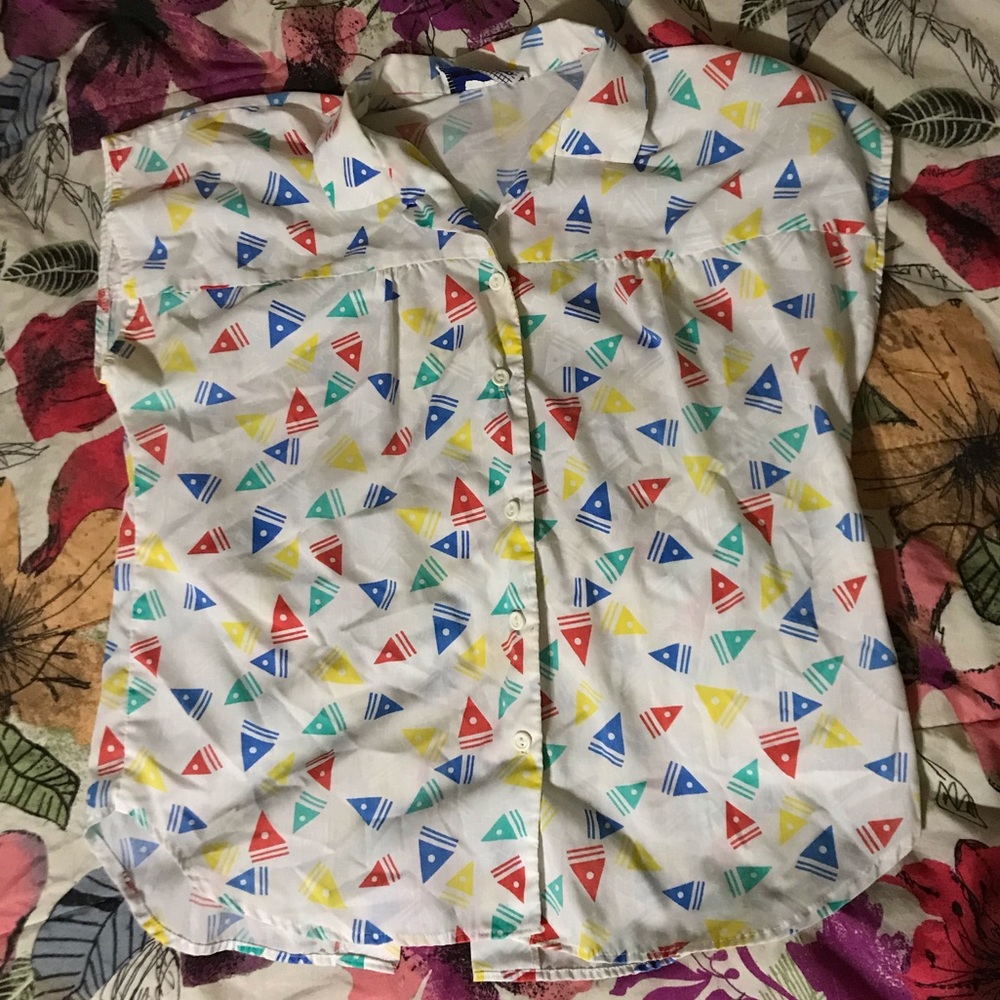 🚫 SOLD 🚫 Vintage 80s Plus Size Vintage Shirt